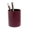 Dacasso Two-Tone Leather Round Pencil Cup AG-7010 - alternate 1